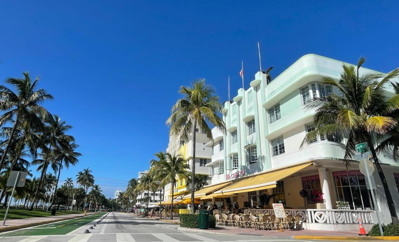 Beachfront Apt In Carlyle Hotel On Ocean Drive Miami Beach Dış mekan fotoğraf